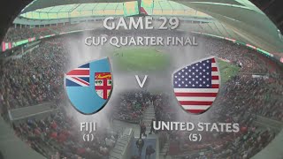 Fiji Vs USA Cup Qt Final Vancouver 7s 2016