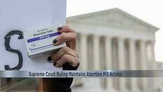 US Supreme Court ruling keeps abortion pill available