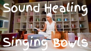 Sound Healing Meditation - Crystal Singing Bowls