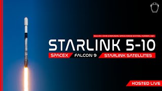LIVE! SpaceX Starlink 5-10 Launch