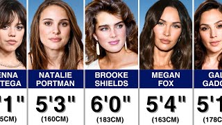 Real Heights of Hollywood Actresses (From Shortest to Tallest)