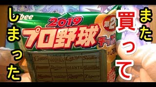 【カード】2019プロ野球チップス第2弾BOX開封9箱目＜前編＞（コメント紹介付）＜足軽魂＞