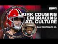 Kirk Cousins has ENGULFED Atlanta culture + Cam Newton emphasizes CJ Stroud's humility | First Take