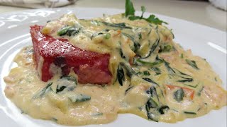 Irresistibles MEDALLONES DE ATUN EN CREMA ¡Receta imperdible!