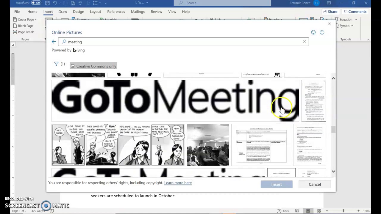 Word Module 3 Etextbook Project Part 2 Youtube