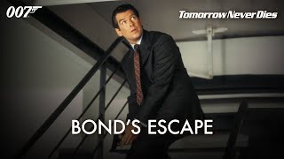 TOMORROW NEVER DIES | Escape from Carver's HQ – Pierce Brosnan | James Bond