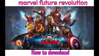 Marvel future revolution | how to download Marvel future revolution | play Marvel future revolution