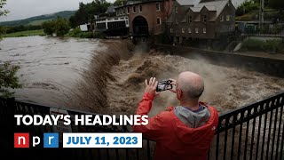 Heavy Rains Continue Amid Catastrophic Flooding In Vermont | NPR News Now