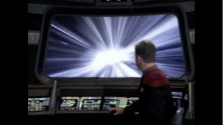 Old Star Trek Going To Warp CGI vs Discovery CGI - In ship perspective