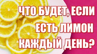 Что будет если есть лимон каждый день  Польза и вред лимона для организма