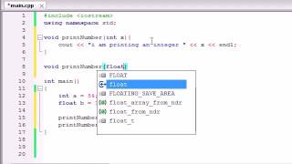C++ Programming Tutorials 30 Function Overloading