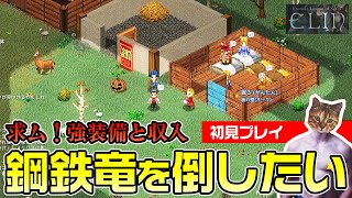 【Elin】鋼鉄竜に挑もう！装備と収入を求めるエリン【初見プレイ】