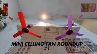 Mini Ceiling Fan Roundup #1