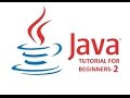 Java Beginners Tutorial- 2: Running first Java Program using Command Prompt