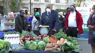One Brooklyn-- "Plantsgiving" Food Distribution at Borough Hall