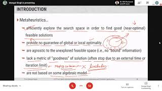 Multi-Objective Optimization Methods - Metaheuristics Optimization