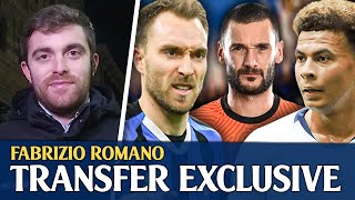 FABRIZIO ROMANO On Eriksen, Dele, Bale & More! [TOTTENHAM TRANSFER EXCLUSIVE]