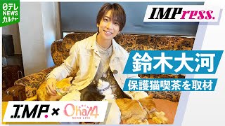 【IMP.鈴木大河】IMPress. #6 保護猫と触れ合い共に生きるミライを考える｜Oha!4 NEWS LIVE