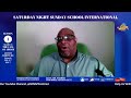 The 32nd Edition, Saturday Night Sunday School International