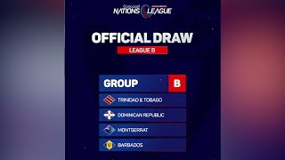 Concacaf Nations League: TT In Group B With Barbados, Montserrat, And The Dominican Republic