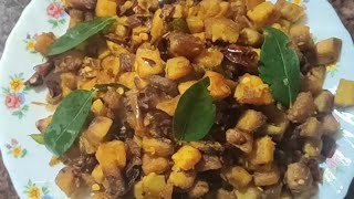 ചേന മെഴുക്കുപുരട്ടി | Kerala Style Yam Stir Fry | Pachakarasam