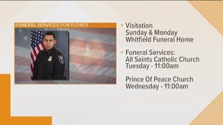 Funeral arrangements set for DeKalb Officer Edgar Flores