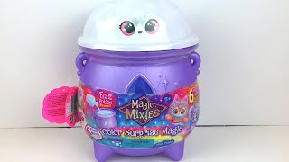 Opening Magic Mixies Color Surprise Magic Mystery Plush \u0026 Fizz Reveal Cauldron Review