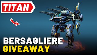 War Robots Bersagliere Giveaway #WRWinBersagliere