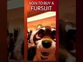 purchasing a fursuit