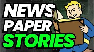 What's hidden in Fallout's Newspapers? | #Fallout Lore
