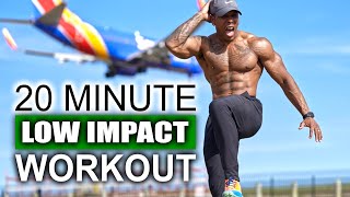 20 MINUTE FAT BURNING LOW IMPACT HIIT CARDIO WORKOUT(KNEE FRIENDLY)