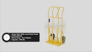 HTWL Heavy Duty Wide Load Steel Hand Trucks