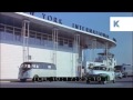 1950s idlewild airport jfk airport traffic past terminal building