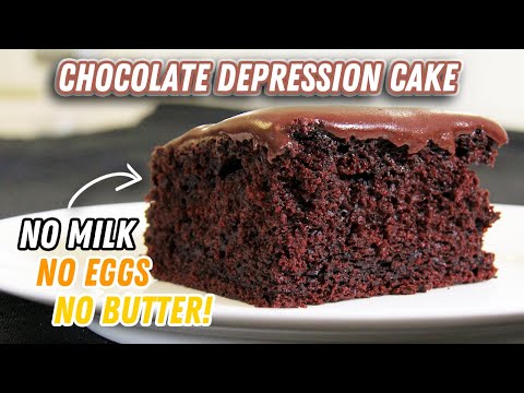 Chocolate Depression Cake Recipe