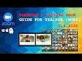 ZOOM - Videoconference - Security - Why do I have password and waiting room  Guide Tutorial Teacher