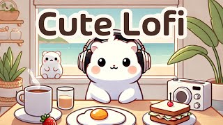 Coffee Time☕ 1時間のチルなLo-fiカフェの雰囲気 🌟 | かわいくてリラックスできる音楽 🐾