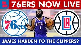 REPORT: James Harden Wants A Trade To The Clippers | Philadelphia 76ers Rumors & News LIVE
