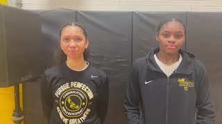 Cardinal O'Hara's Elonna McGriff and Kyla Hayes on beating St. Mary's