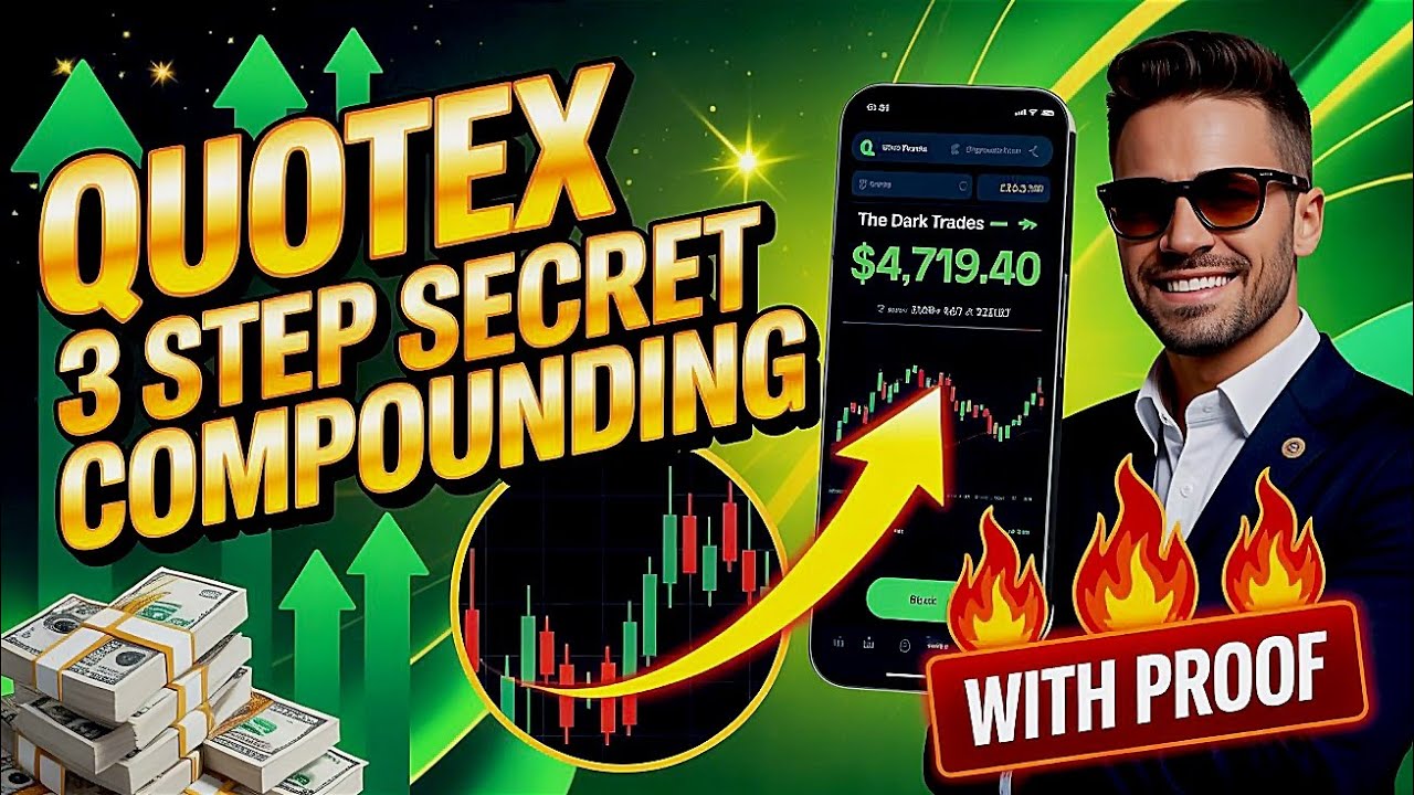 рџ ґquotex 3 Step Secret Compounding Strategy For Beginners Quotex