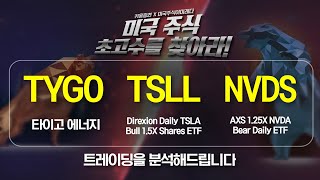 [해외주식영웅전] 6-1화 - Bull 팀 TOP3 트레이더가 매매한 #TYGO #TSLL #NVDS