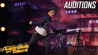 Funny Magician That Blows the Judges Minds | Auditions | Australia's Got Talent