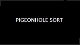 Pigeonhole sort algorithm visualization | Data Structure and Algorithm | E3 Learner