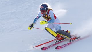 Mikaela Shiffrin - Slalom #2 - Run 1 - 2015 Nature Valley Aspen Winternational