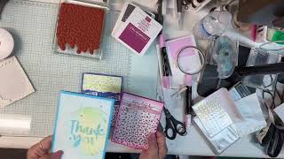 Stampin’ Up! Online Exclusives Drizzling Droplets and Softly Said