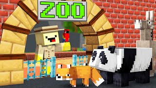 J’ai Ouvert un ZOO pour Voler les Villageois sur Minecraft !