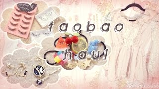 Taobao Haul #02 | Hair Accessories, Lashes, Clothes, Etc.