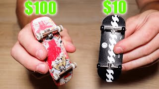 $100 VS $10 Temu Fingerboard!