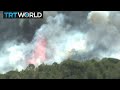 Euro Wildfires: At least 10,000 people evacuated in southeastern France