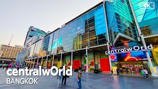 CENTRAL WORLD Bangkok Shopping Mall Walkthrough 2023 [4K]