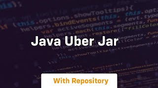 java uber jar